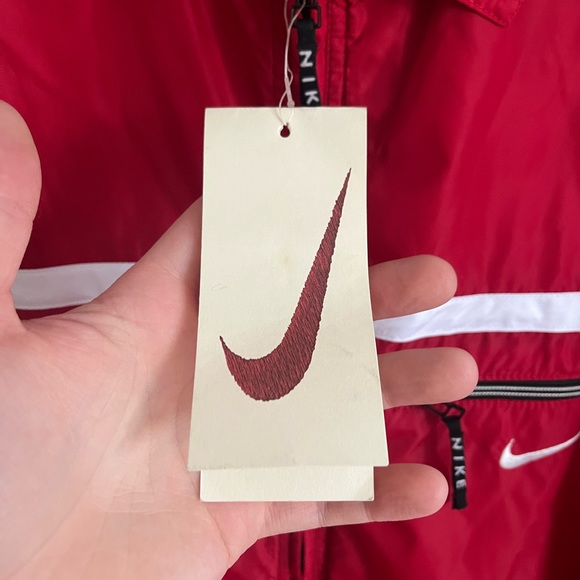 Vintage Nike Jacket / XXL / Red / New With Tags / 90s - Picture 7 of 9